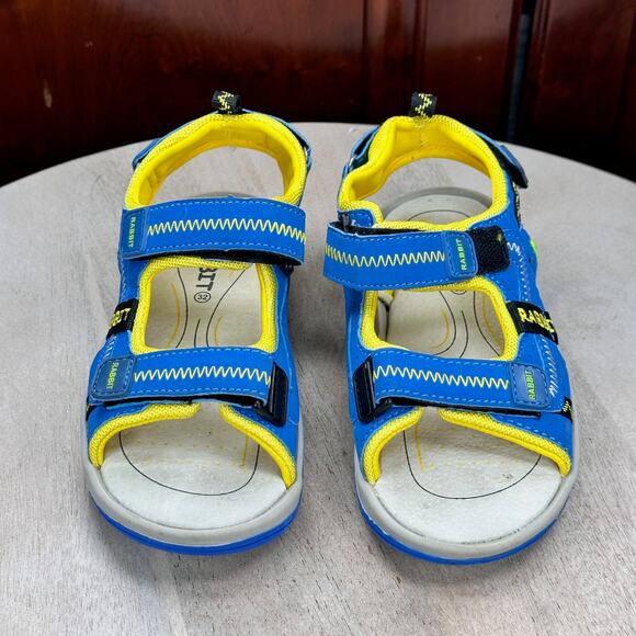 Kids Sandals Rabbit Unisex Size 1 US 32 EU Kids Blue Fisherman Sandals - Picture 12 of 12